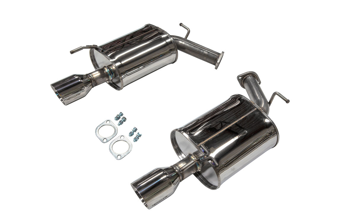 Revel T70118AR | Medalion Touring Exhaust Axle-Back Infiniti M35; 2005-2007