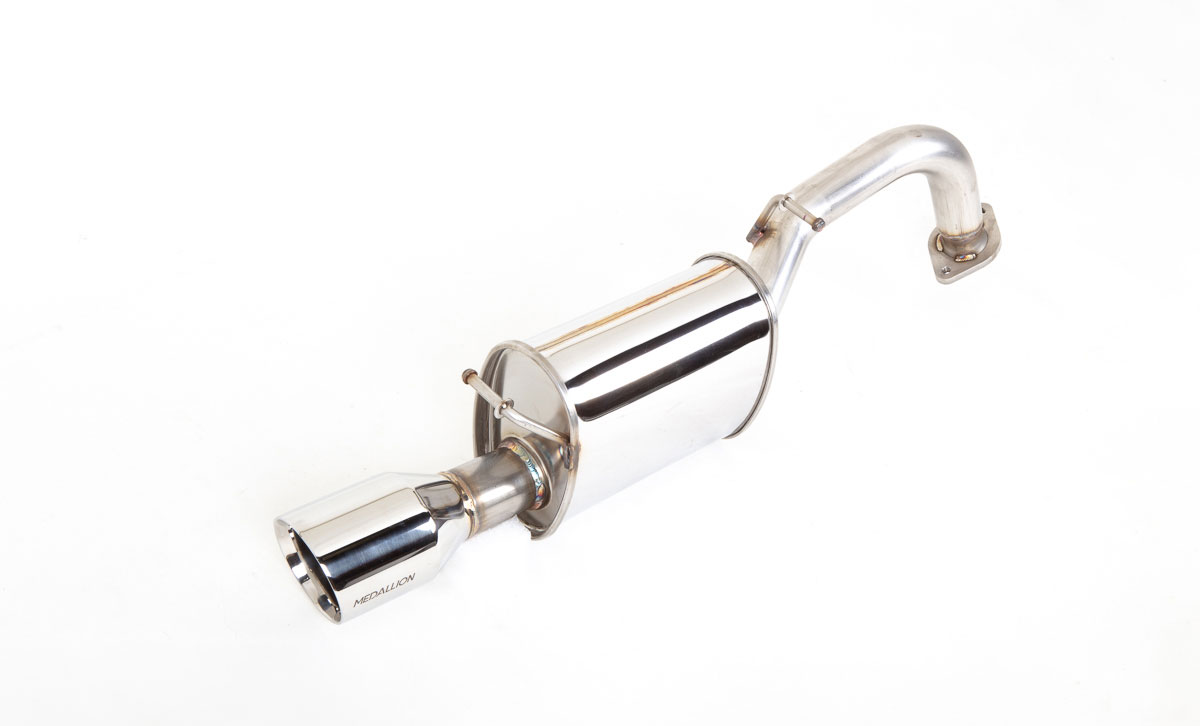 Revel T70121AR | Medalion Touring Exhaust Axle-Back Toyota Yaris Hatchback; 2007-2011