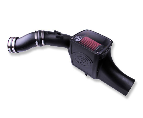 S&B Filters 75-5070 | S&B Cold Air Intake Ford F250 / F350 / F450 / F550 V8-6.0L Powerstroke (Cotton Filter); 2003-2007