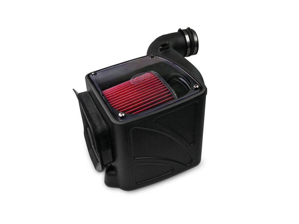 S&B Filters 75-5080 | S&B Cold Air Intake GMC Sierra 6.6L LLY-LBZ Duramax (Cotton Filter); 2006-2007