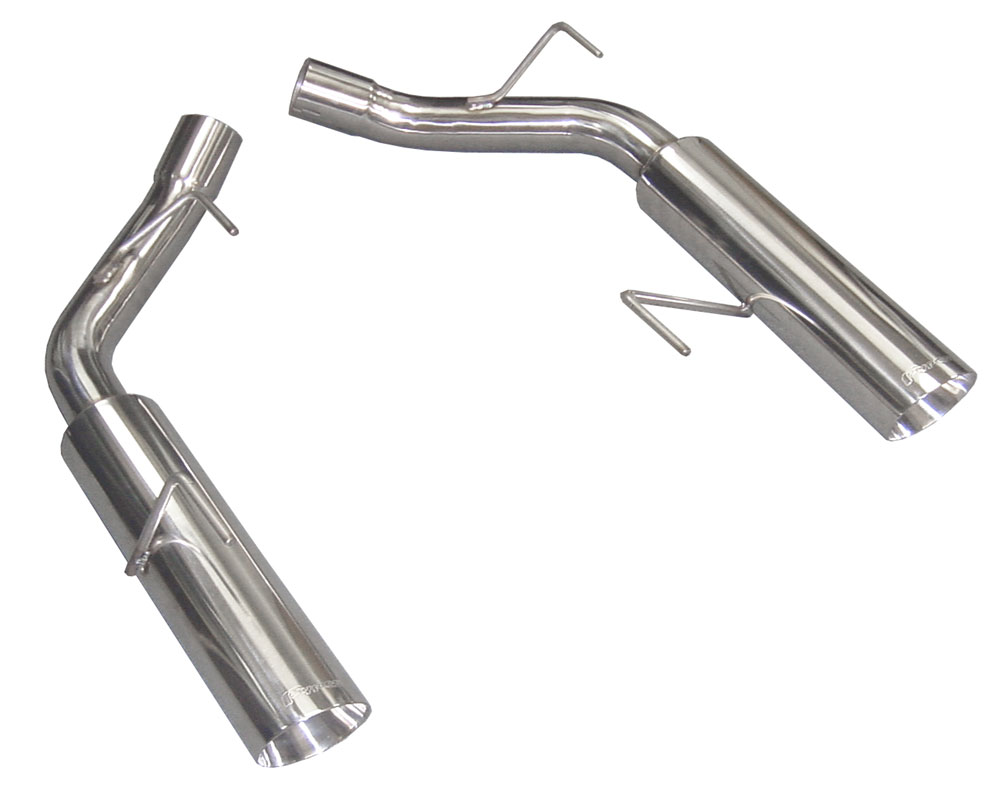 Pypes Exhaust SFM60MS | Pypes Mustang Pype-Bomb Axle Back Exhaust System V8; 2005-2010