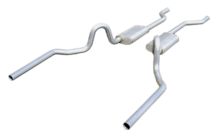 Pypes Exhaust SGA30 | Pypes 2.5 w / o X NO MUFFLERS; 1964-1972