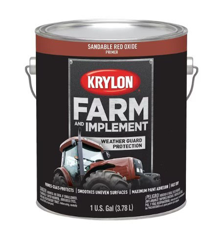 Dupli-Color/Krylon 1982 | DUPLI-COLOR/KRYLON Krylon Farm & Implement Gallons-Sandable Red Oxi