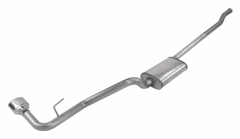 Pypes Exhaust SJJ50S | Pypes Jeep JT Gladiator Exhaust System with Polished Tip; 2020-2024