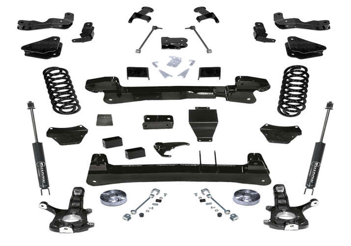 Superlift k123 | Superlift 00-06 Chevy Tahoe/GMC Yukon 4WD 6in Lift Kit - Knuckle Kit w/ Superlift Shocks; 2000-2006