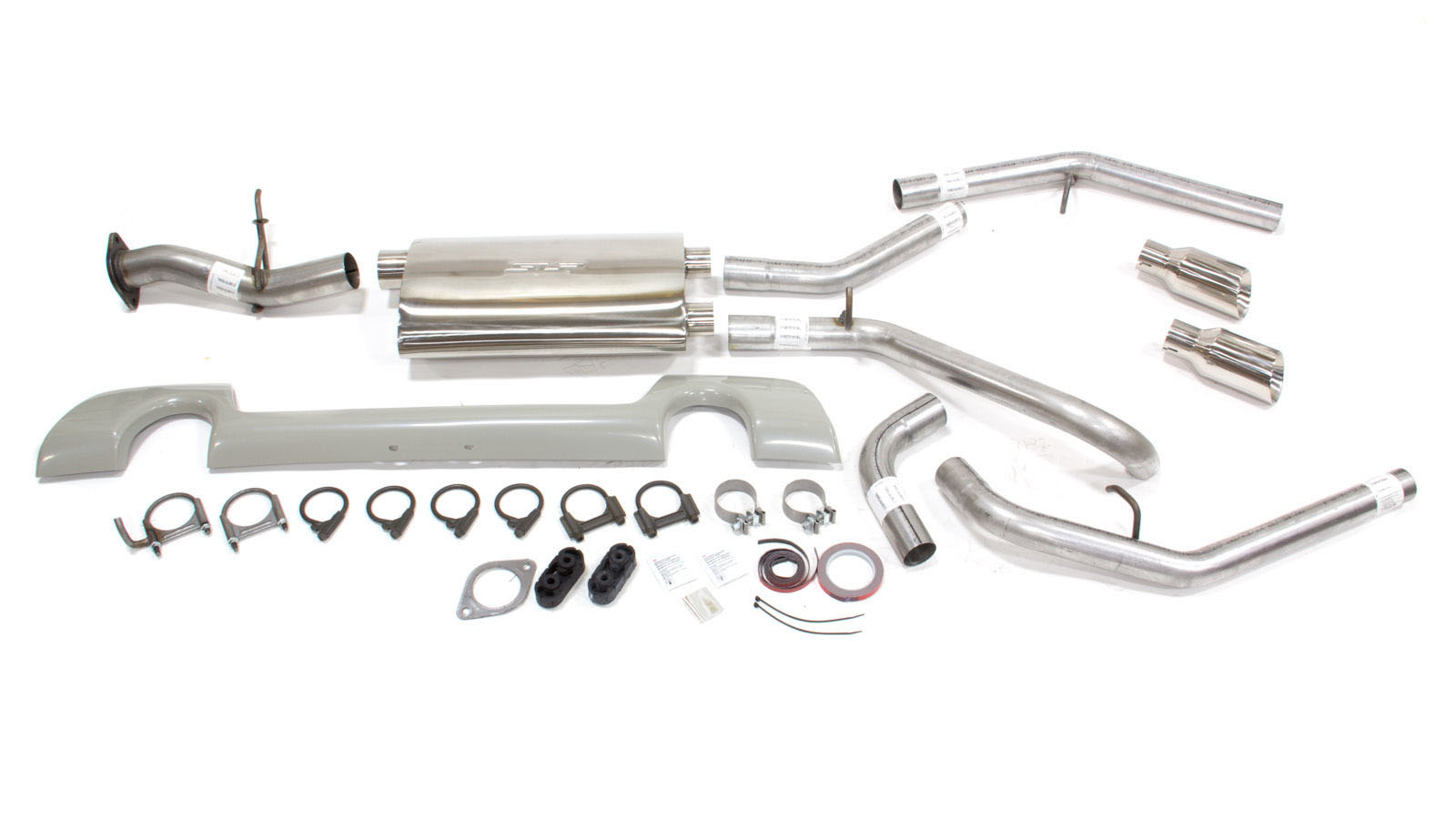 SLP 31675 | Powerflo Trailblazer SS Dual Outlet Exhaust System; 2006-2009