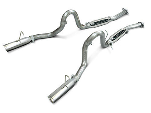 SLP M31009 | Loudmouth Exhaust Mustang GT Cobra V8 Cat-back System; 1994-1997