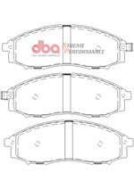 DBA 00-04 Nissan Xterra XP650 Front Brake Pads; 2000-2004