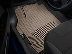 WeatherTech 2015+ Ford Explorer Front Rubber Mats - Tan