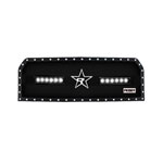 RBP RX-3 Midnight Edition Black LED Bar Grille (Studded) 15-17 Ford F-150 (All Models); 2015-2017