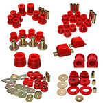 Energy Suspension 05-15 Toyota Tacoma 4WD Hyper-Flex Master Bushing Set - Red; 2005-2015