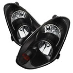 Xtune Infiniti G35 05-06 Sedan Crystal Headlights Xenon/Hid Model Only Black HD-JH-IG354D-HID-BK; 2005-2006