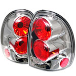 Spyder Dodge Durango Altezza Tail Lights - Chrome - (ALT-YD-DC96-C)