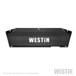 Westin 2016-2018 Toyota Tacoma Outlaw Bumper Skid Plate - Textured Black; 2016-2018