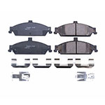 Power Stop 04-05 Chevrolet Classic Front Z17 Evolution Ceramic Brake Pads w/Hardware; 2004-2005