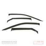 Westin 2001-2010 Chrysler PT Cruiser Wade Slim Wind Deflector 4pc - Smoke; 2001-2010