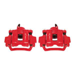 Power Stop 10-18 Lexus GX460 Rear Red Calipers w/Brackets - Pair