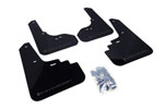 Rally Armor 2005-2009 Legacy GT and Outback UR Black Mud Flap w/ Grey Logo; 2005-2009