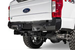 Addictive Desert Designs Ford F-250 Raptor Stealth Fighter Rear Bumper w/ Backup Sensor Cutout; 2017-2018