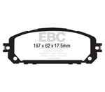 EBC 13+ Jeep Cherokee 3.2 Ultimax2 Front Brake Pads