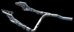 American Racing Headers Dodge Ram 2500 (Square Port) Long System With Cats, 1-3/4in x 3in Header Pair, 3in Y-Pipe with Cats