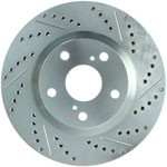 StopTech Toyota RAV4 Select Sport Drilled/Slotted Rotor, Front Left