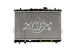 CSF 01-06 Hyundai Elantra 2.0L OEM Plastic Radiator; 2001-2006