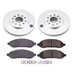 Power Stop 04-07 Ford Freestar Front Z17 Evolution Geomet Coated Brake Kit; 2004-2007