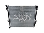 CSF 03-09 Toyota 4Runner 4.7L OEM Plastic Radiator; 2003-2009