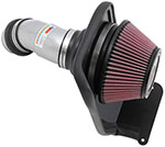 K&N 14-16 Kia Soul L4 2.0L Typhoon Cold Air Intake Aluminum Silver; 2014-2016