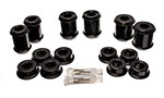 Energy Suspension 04-09 Cadillac XLR/XLR-V / 97-12 Corvette Black Rear End C/A Bushing Set; 2004-2009