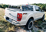 Cali Raised 19-22 Ford Ranger Overland Bed Rack - Tall / Long; 2019-2022