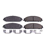 Power Stop 13-14 Chrysler 200 Front Z17 Evolution Ceramic Brake Pads w/Hardware; 2014-2014