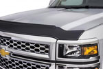 AVS 14-18 Toyota Tundra Aeroskin II Textured Low Profile Hood Shield - Black; 2014-2018