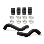 Mishimoto 2016 Nissan Titan XD Intercooler Wrinkled Black Pipe and Boot Kit; 2016-2016