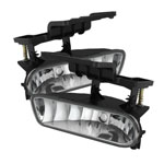 Spyder Chevy Silverado Fog Lights wo/switch - Clear - (FL-CL-CS99)