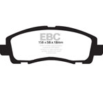 EBC 05-14 Honda Ridgeline 3.5 Greenstuff Front Brake Pads