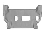 WeatherTech 11-13 Infiniti QX56/14+ Infiniti QX80 Rear FloorLiner - Grey (2nd Row Split Bench); 2011-2013