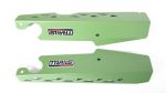 GrimmSpeed 2018+ Subaru Crosstrek TRAILS Fender Shrouds - Green; 2018-2023