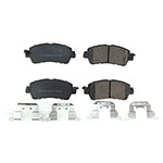 Power Stop 2016 Scion iA Front Z17 Evolution Ceramic Brake Pads w/Hardware; 2016-2016