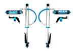 King Shocks 97+ Nissan Patrol Y61 Frt 2.5 Dia Shock Remote 2.5 Fin Res 3-5in Lift w/Adj/Brkt (Pair)