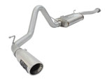 aFe MACH Force XP 2.5in Cat-Back Stainless Steel Exhaust w/Polished Tip Toyota Tacoma 13-14 2.7L; 2013-2014