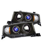 Spyder Scion XB Halo Projector Headlights - Black - (PRO-YD-TSXB03-HL-BK)