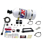 Nitrous Express 07-14 Ford Mustang GT500 Nitrous Plate Kit (50-250HP) w/10lb Bottle; 2007-2014