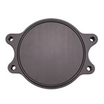 Wehrli 01-16 Chevrolet 6.6L Duramax Valley CP3 Block Off Plate; 2001-2016