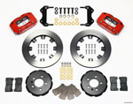 Wilwood Dynapro Radial Front Kit 12.19in Red 99-03 Jetta IV & Golf IV; 1999-2003