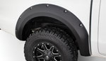 Bushwacker 11-15 Ford Ranger T6 Pocket Style Flares 2pc 60.0/61.0in Bed - Black; 2011-2015