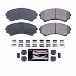 Power Stop 2002 Honda Passport Front Z23 Evolution Sport Brake Pads w/Hardware; 2002-2002