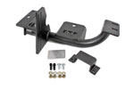 BMR Torque Arm Relocation Crossmember Firebird with Powerglide/TH350 V8 Black Hammertone; 1993-1997