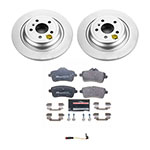 Power Stop 2016 Mercedes-Benz GLE300d Rear Euro-Stop Brake Kit; 2016-2016